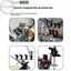 Hodou Airbrush Giá Đỡ Trọng Lực Đứng Bộ Cho Bàn Chải Không Khí Sơn Giữ 6 Kẹp Trên Gắn Bàn Ghế Trạm VN