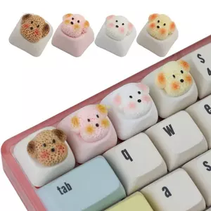 Btsg Chú Chó Con Đáng Yêu Nhựa Keycaps Cho Bàn Phím Cơ Độ Bền Với Họa Tiết Chó Dễ Thương Và Thoải Mái Gõ Experie