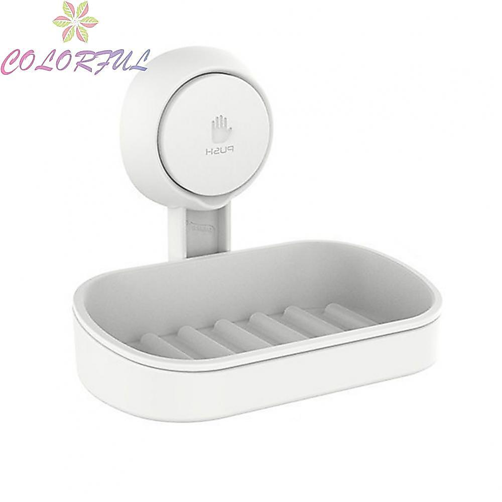 Stable Soap Dish Holder with Self Draining Design for Bathroom Convenience
