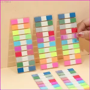 VIC 100 120 Cái Có Thể Tái Định Vị Có Thể Ghi Chú PET Trang Bút Đánh Dấu Cho Notebook