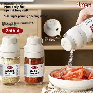 Bình đựng gia vị định lượng AA 250ml Bình đựng muối / đường đa chức năng Bụi - Bình đựng gia vị nhà bếp bằng chứng Đa năng - Khai trương VN