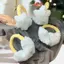 PNPIA- Tai Nghe Ngôi Sao Dễ Thương Sang Trọng Lông Tơ Ngoài Trời Ấm Áp Chống Gió Bịt Tai Kawaii Ngọt Ngào Đi Xe Đạp Tai Mùa Đông Ấm Áp Phụ Kiện Ngoài Trời