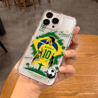 Ốp Điện Thoại Quạt Bóng Đá Phong Cách Mới Thích Hợp Cho iPhone 16promax 14promax 16 15 14 13 pro max xr xs 12promax 17promax 11promax Vỏ Bảo Vệ Chống Sốc