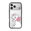 Màn Hình Đầy Màu Hồng Trái Tim Từ Tính Nơ Mèo Acrylic Ốp Lưng Điện Thoại IPhone 15 14 13 12 16 Plus 17 Pro Max 17 Vỏ Bảo Vệ Chống Sốc Không Khí