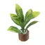 Cây cảnh trồng trong chậu nhân tạo Mini tỷ lệ 1: 12 Cây xanh giả cho nhà búp bê Trang trí nội thất thu nhỏ