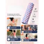FlexFitShop Con lăn massage 3D gai nổi 45x13cm giãn cơ sâu, giảm đau mỏi vai gáy, phục hồi sau tập DC006