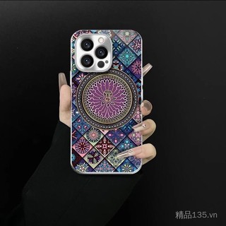Totem phong cách Trung Quốc Thích hợp cho ốp điện thoại iPhone bằng kính mạ 16pro 15 / 14 / 13 / 12 / 11