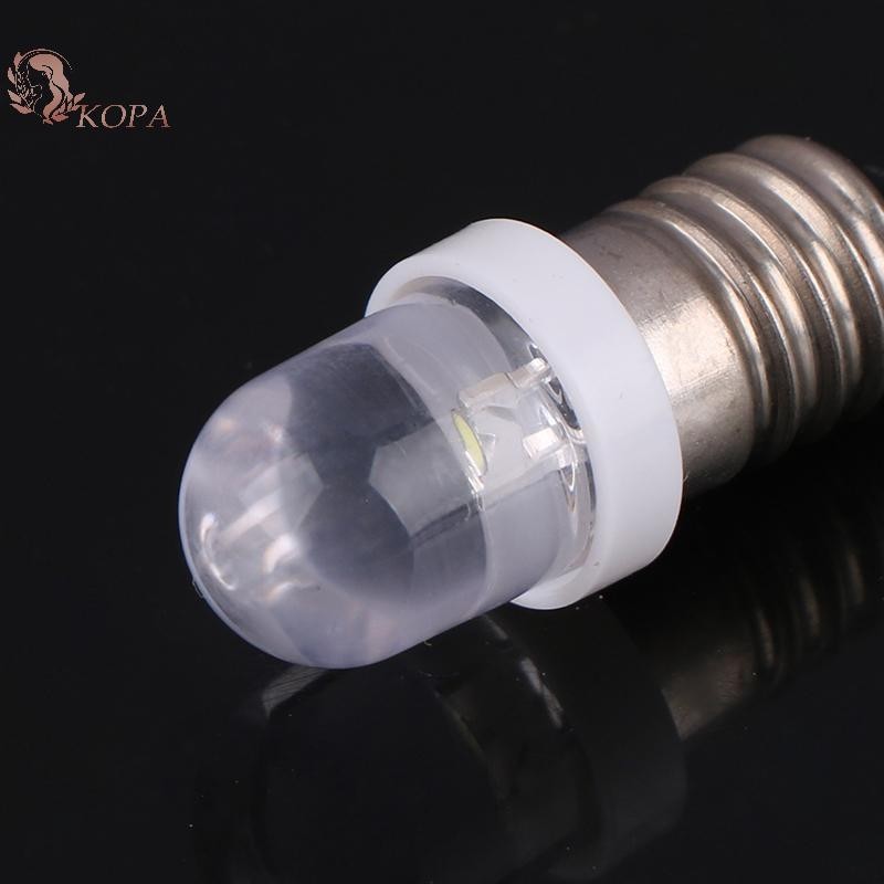 KOPA 5 Cái E10 Bóng Đèn Led E10 3V 6V 12V 24V Bóng Đèn Nhạc Cụ E10 Bóng Đèn Báo Thời Trang Cũ Đèn Pin DIY Đèn Làm Việc VN