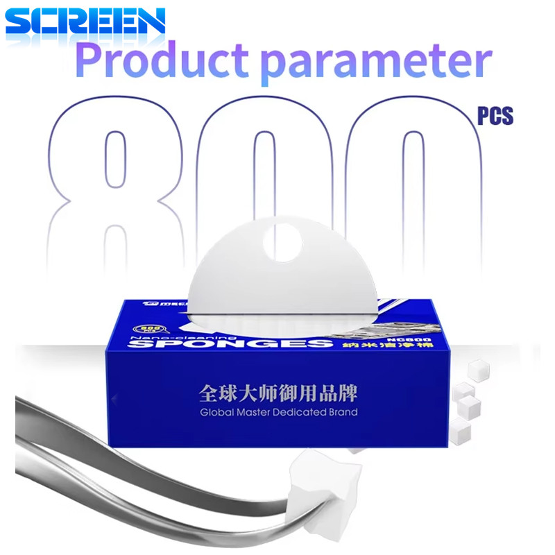 Cơ Khí NC800 Nano Spong Làm Sạch Không Có Dư Lượng Màn Hình Điện Thoại PCB Bo Mạch Chủ Mặt Sau Kính Máy Ảnh Hàn Thông Lượng Khung Dầu Dụng Cụ Sạch