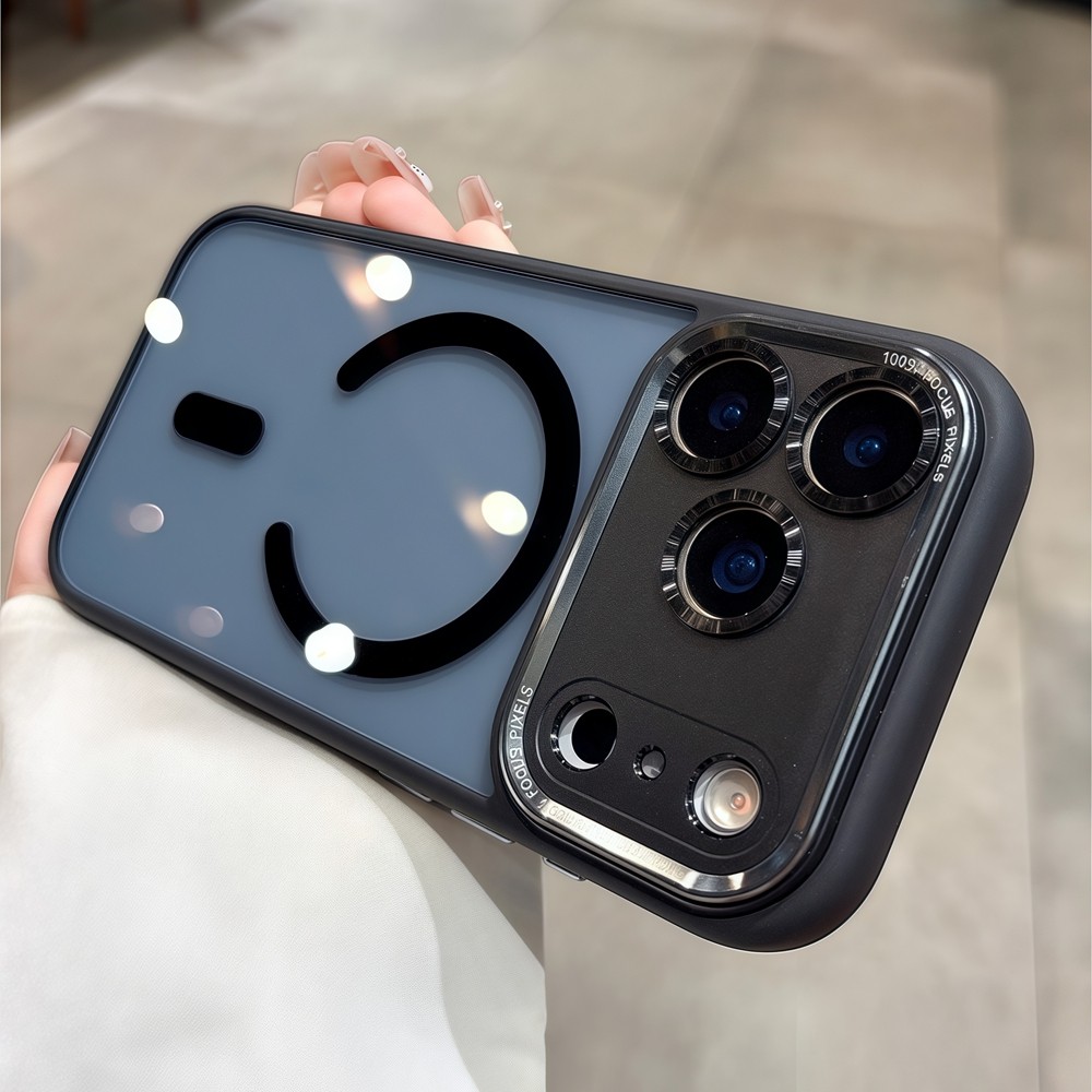 Ốp điện thoại từ tính bảo vệ Camera cho iPhone Air 17 pro max 16 11 12 13 14 15 pro max 15 16 plus Bảo vệ ống kính chống rơi Vỏ cứng bảo vệ điện thoại