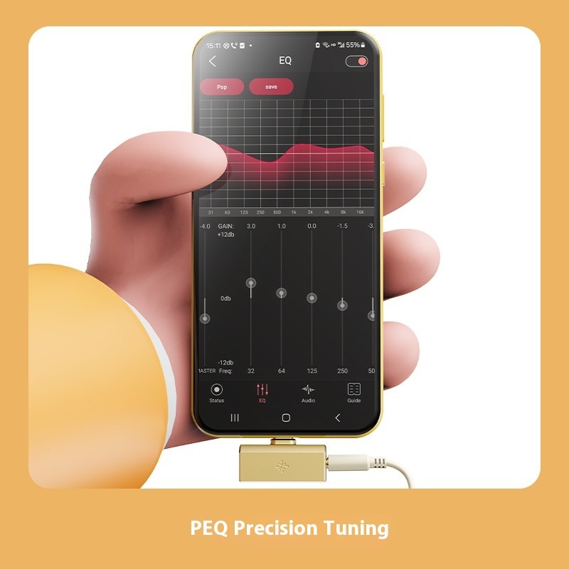Bộ khuếch đại tai nghe giải mã Fiio Snowsky Tiny A / B Điện thoại di động Chèn trực tiếp Tai nghe Bộ khuếch đại công suất Hi-Res Chứng nhận