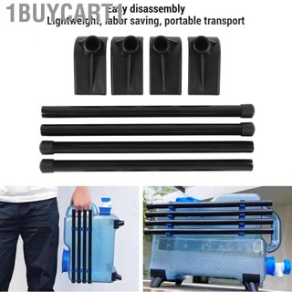 1buycart1 Filfeel Metal Camping Buck Backet Chân có thể tháo rời chân chắc chắn cho các thùng hình chữ nhật 12L-25L