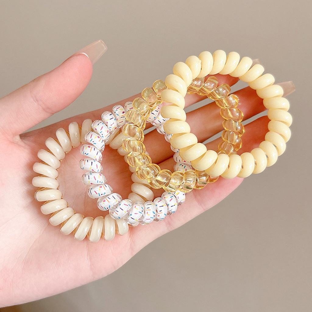 Dây buộc tóc co giãn bền cho nữ và bé gái