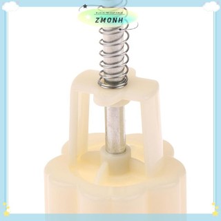 ZMONH 4 Cái / bộ Khuôn Bánh Trung Thu Hoa Anh Đào Hoa Họa Tiết Tem Tay Bấm Khuôn Pít Tông Bánh Ngọt Dụng Cụ