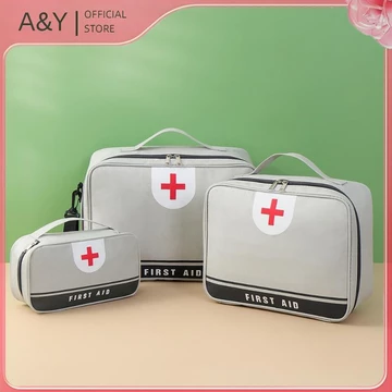 Túi đựng thuốc di động A & Y Du lịch ngoài trời Túi sơ cứu Y tế di động Túi đựng thuốc tại nhà Túi đựng thuốc gia đình dung tích lớn.