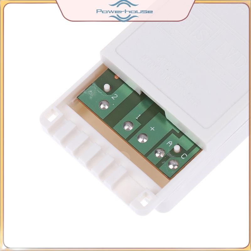 Bộ điều chỉnh ánh sáng dây LED POWER EK-04 2 / 4 chiều 8 núm chức năng / Bộ điều khiển điều chỉnh ánh sáng loại nút nhấn không hàn.