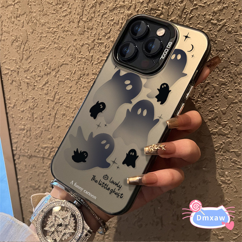 Ốp Điện Thoại Ma Halloween Dễ Thương Cho Xiaomi Poco F7 Ultra X7 X6 X5 Pro X3 NFC X2 M6 M5 M5s M4 F6 F5 Pro F4 GT 5G 4G Vỏ Bảo Vệ Ống Kính Hoạt Hình Chống Rơi Ốp Lưng