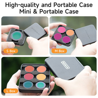 Dành Cho DJI Osmo Nano Filter 1 / 4 Đen Mềm ND64 / PL Bảo Vệ Ống Kính Chống Thấm Nước, Chống Dầu, Làm Mờ ND CPL Thể Thao Ngón Tay Cái Phụ Kiện Camera