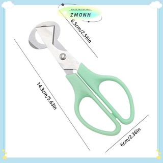 ZMONH Kéo Trứng Thép Không Gỉ Chim cút Trứng Kéo Dụng Cụ Mở Trứng Lưỡi Mở Bộ Dụng Cụ Sáng Tạo Cho Phụ Kiện Nhà Bếp