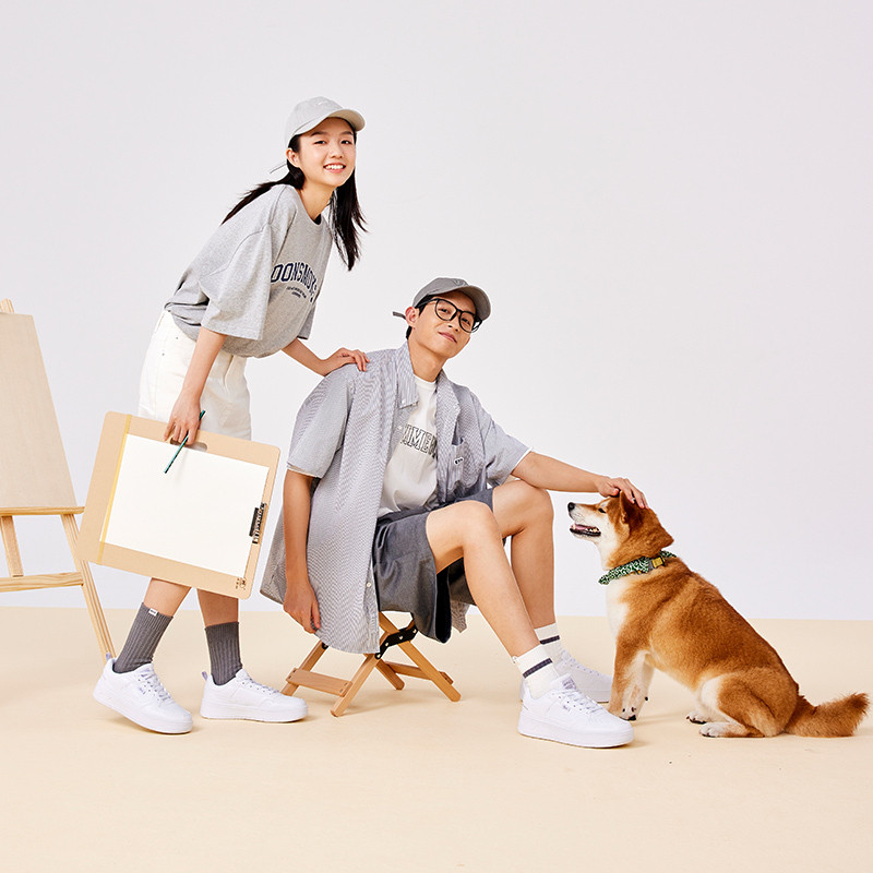 361° Giày đế dày AF1.0 Unisex Giày đế dày dành cho cặp đôi  682116623
