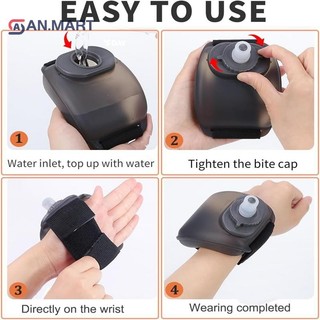 Bigdealssuper Ngoài Trời Di Động Chạy Cổ Tay Chai Nước Có Thể Điều Chỉnh Thể Thao Nhỏ Cổ Tay Chai Nước Cốc Cho Thể Dục Ngoài Trời Đi Xe Đạp Marathon Siêu