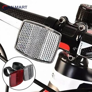 Bigdealssuper Tay Lái Xe Đạp Phản Quang Phản Quang Phía Trước Phía Sau Đèn Cảnh Báo Ống Kính An Toàn Siêu