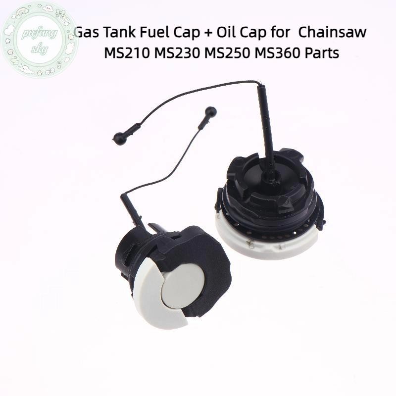 PUSKY 2 Cái / bộ Dầu Nhiên Liệu Cho MS210 MS230 MS240 MS250 MS360 MS192T 034 036 Cưa Xích Thay Thế Một Phần VN