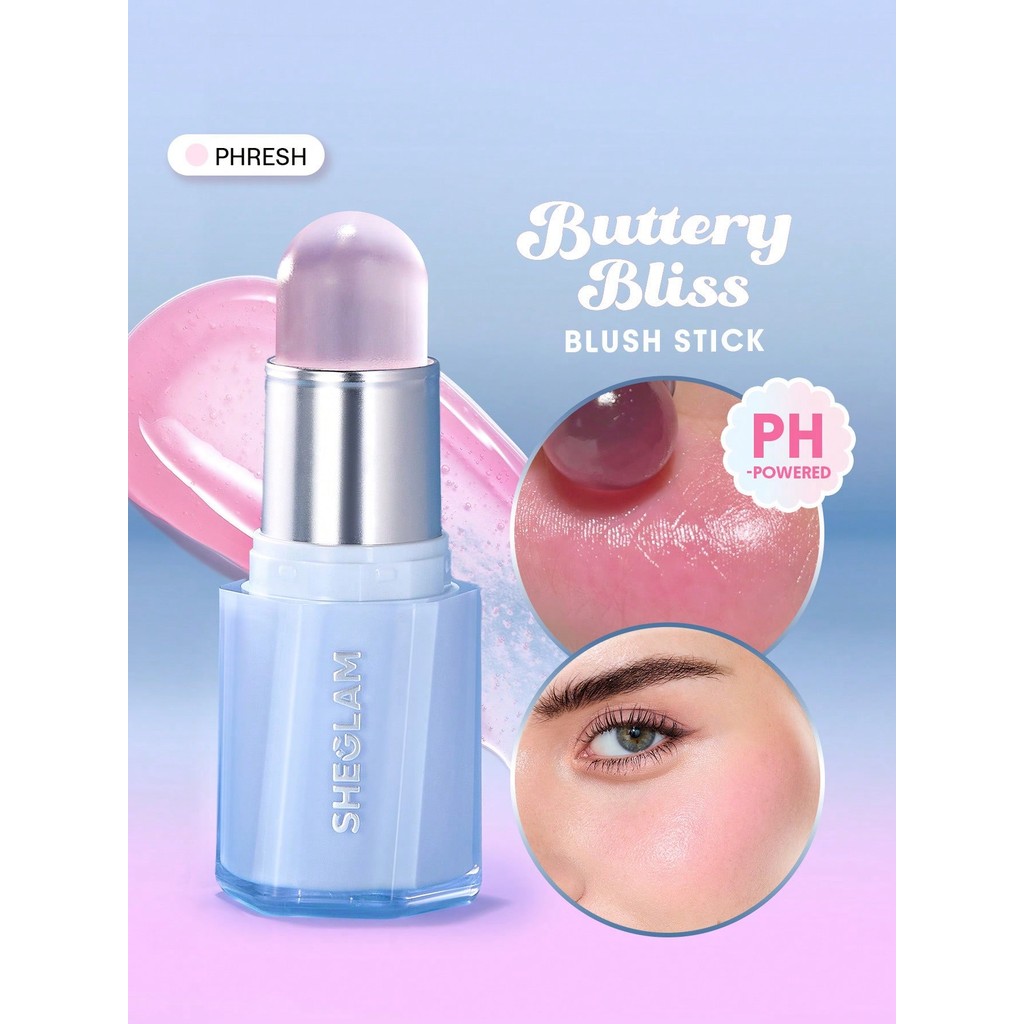 Má Hồng Thỏi SHEGLAM PH Đổi Màu Tự Nhiên Dưỡng Ẩm