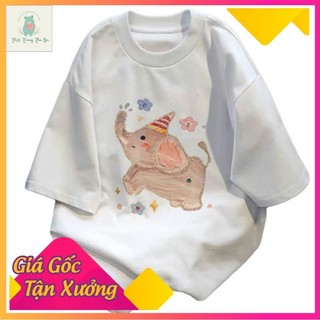 Sét Bộ Quần đùi trơn + mix áo phông form rộng-mặt cười in ngực-