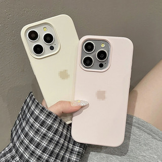 CrashStar có Logo IPhone Vỏ điện thoại silicon lỏng chính thức 16 15 14 Pro Max Plus 13 12 11 Pro Max XR X XS Max Vỏ điện thoại chống rơi thân thiện với da với nhung Bán chạy.