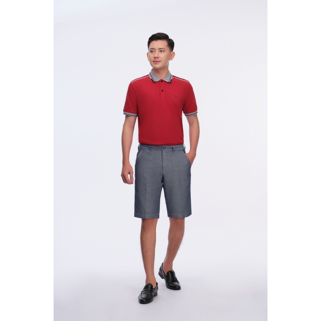 Quần Short Khaki VIETTIEN SMART CASUAL vải Cotton form REGULAR FIT VT00000517
