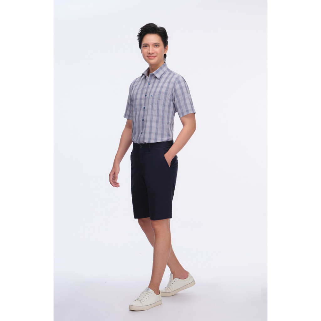 Quần Short Khaki VIETTIEN SMART CASUAL vải Cotton form REGULAR FIT VT00000520