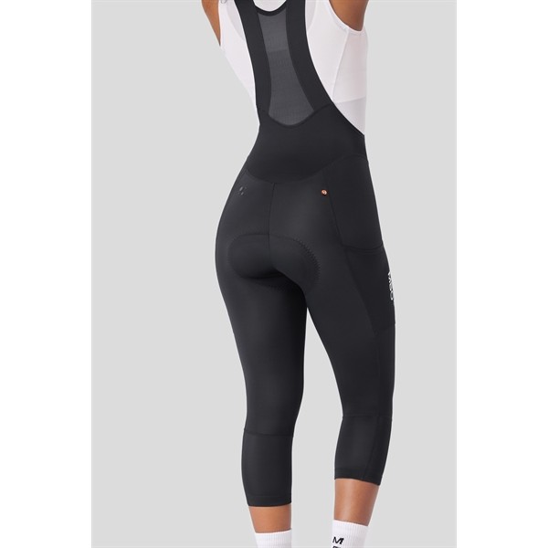 T130CII - Quần Đạp Xe MBO Nữ 3/4 Bib Tights Black