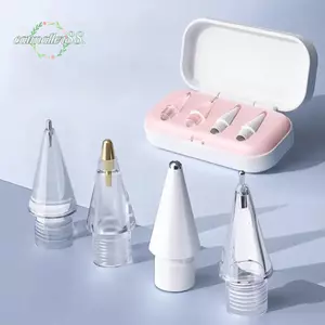 CATMALLER88 Đầu cảm ứng bút, chống xước, chống sốc, thay thế, hộp đựng lót PP, đa năng cho Apple Pencil