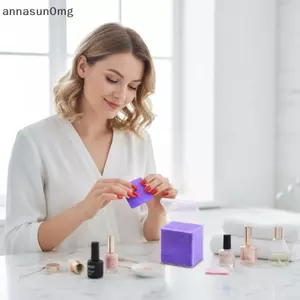 AA Chuyên Nghiệp Sơn Móng Tay Tẩy Lint Khăn Lau Cotton Miễn Phí UV Gel Đầu Bụi Mềm Dùng Một Lần Cho Salon VN