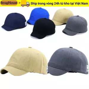 SNUGHOUSE Bố Nón, Mũ Bóng Chày Cotton Có Thể Điều Chỉnh, Băng Dây Buộc Ngắn Vành Nylon Chống Nắng Mũ Nam Nữ