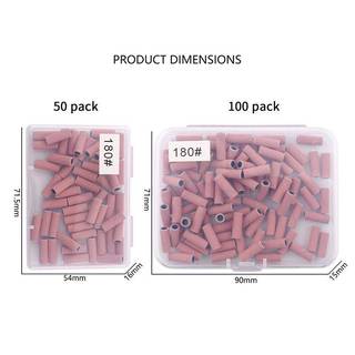 Dây chà nhám Mini HORK 3MM dành cho máy khoan móng tay điện 120 / 150 / 180 / 240 Grit Dụng cụ làm móng tay VN