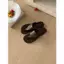 TT Phiên Bản Hàn Quốc Flip-Flops Giày Nữ Mùa Hè Flat Flip-Flops Nhiều Màu Tùy Chọn Da Thật
