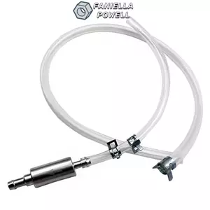 Ống chảy máu phanh FANIELLAPOWELL, Đầu vào dầu / Ổ cắm có kẹp kim loại Bộ chảy máu phanh, Dụng cụ chảy máu đa năng chất lượng cao cho ô tô / xe máy