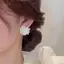 PNPIA- 1 Cặp Mori Phong Cách Đá Cra Hoa Bông Tai Hợp Thời Trang Niche Tính Khí Bông Tai Thời Trang Thanh Lịch Cho Nữ Cô Gái Ngọt Ngào Trang Sức Dễ Thương