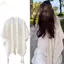 AWNGD Nữ Khăn Choàng, Ren Che Rỗng Ra Retro Dân Tộc Cardigan, Dệt Kim Quấn Tua Rua Viền Phong Cách Mỏng Tua Rua Cardigan Phong Cách Kỳ Nghỉ