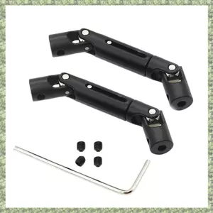 2 Chiếc Trục Truyền Động Đa Năng Kim Loại Cho D12 C14 C24 B16 B36 B24 MN D90 MN99S RC Xe Nâng Cấp Phần