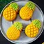 Khuôn Bánh Ngọt Hình Thông Trái Cây HL, Bao Gồm 1 Khuôn Và 2 Tem, DIY Hand Press Moon Cake Stamps, Mung Bean Cake, Cookie Mold LMWU