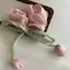 Nhẫn Tóc Nơ Ruy Băng Tulip Ngọt Ngào Cho Nữ Bé Gái Kẹp Tóc Tua Rua Thanh Lịch FSI