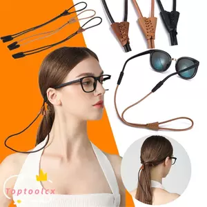 TOPTOOLCX Dây đeo mắt có thể điều chỉnh Dây đeo cổ thể thao Dây đeo kính râm chống mất