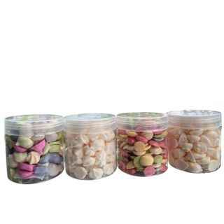 Combo Hũ nhỏ 200 ml ( khoảng 50-60g cả hộp) các loại bánh ăn dặm cho bé ăn thử
