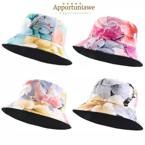 Mũ Xô IAPPORTUNIA, Mũ In Hình Có Thể Đảo Ngược Phong Cách Xô, Mũ Chống Nắng In Hình Unisex Du Lịch Ngoài Trời