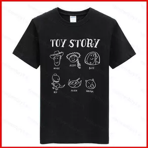 GC1 Toy Story 5 Forky AIEN mùa hè anime Áo thun ngắn tay áo thun GC1