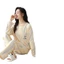 Đồ Ngủ Quần Dài Dài Tay Xuân Thu Nữ Đồ Mặc Nhà Hoạt Hình Ngọt Ngào Bộ Đồ Thoải Mái Rộng Rãi Có Thể Mặc Ngoài