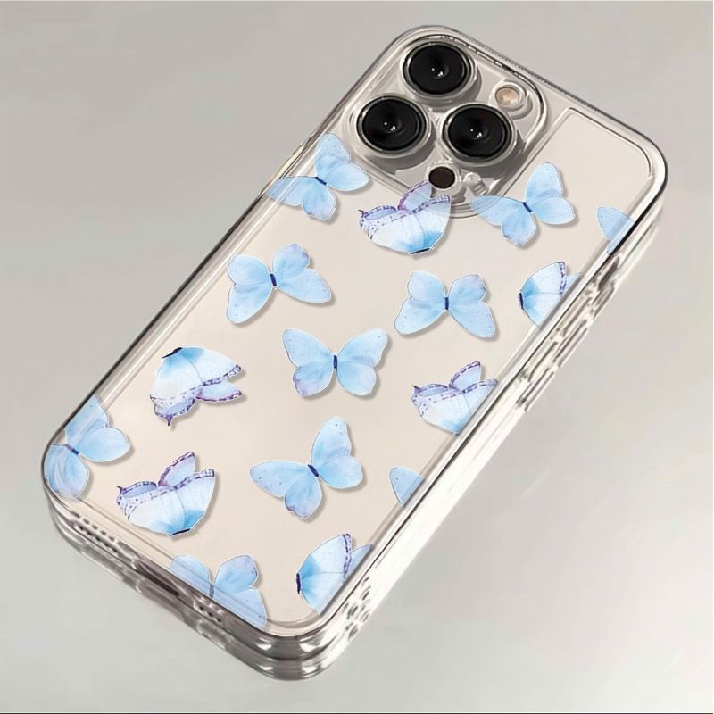 Ốp Điện Thoại Hoa Bướm Nhiều Màu Sắc Cho VIVO V70 FE V60 Lite 5G V50 Lite V40 Y05 Y04 Y36 Y15S V23E Ốp Silicon Mềm Trong Suốt